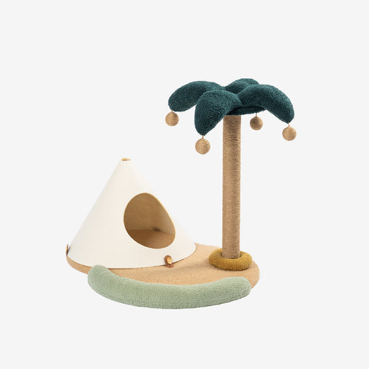 PETKIT New Zealand PIDAN Island Cat Scratching Tree: Ultimate Play & Relaxation Hub for Cats Play